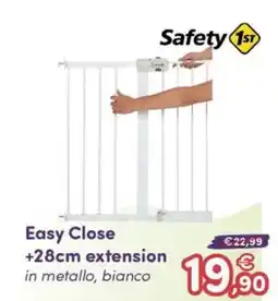 B di Bimbi Easy Close in metallo, bianco offerta