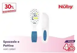 B di Bimbi Spazzole e Pettine Nûby offerta