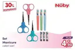 B di Bimbi Set Manicure Nūby offerta