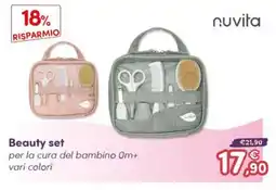 B di Bimbi Beauty set per la cura del bambino 0m+ nuvita offerta