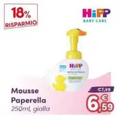 B di Bimbi Mousse Paperella Hipp Baby Care offerta
