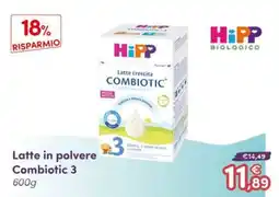 B di Bimbi Latte in polvere Combiotic 3 offerta