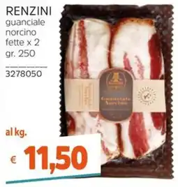 Stop&Shop Guanciale Norcino Renzini offerta