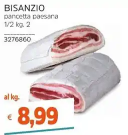 Stop&Shop Bisanzio pancetta paesana offerta