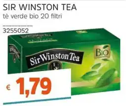 Stop&Shop Sir Winston Tea tè verde bio offerta