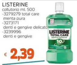 Stop&Shop Listerine collutorio offerta