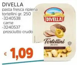 Stop&Shop Divella tortellini alla carne offerta