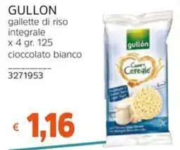 Stop&Shop Gullon gallette di riso integrale offerta