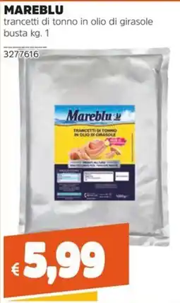 Stop&Shop Mareblu trancetti di tonno in olio di girasole offerta
