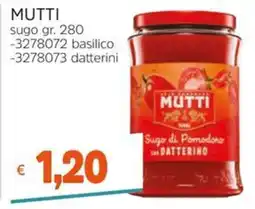 Stop&Shop Mutti sugo di pomodoro offerta