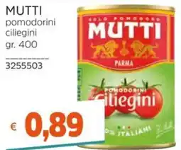 Stop&Shop Mutti pomodorini ciliegini offerta