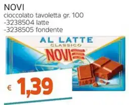 Stop&Shop Cioccolato al latte classico Novi offerta