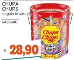 Stop&Shop Chupa Chups singolo in latta offerta