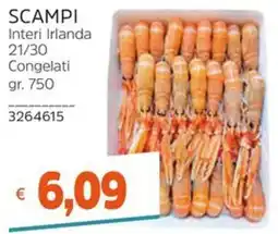 Stop&Shop Scampi interi irlanda offerta