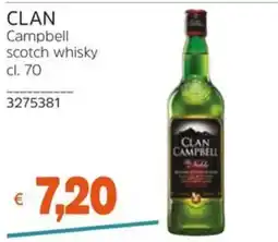 Stop&Shop Clan Campbell scotch whisky offerta