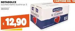 Stop&Shop Notadolce zucchero bianco offerta