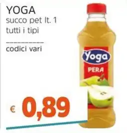 Stop&Shop Yoga succo pera offerta