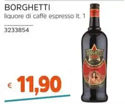 Stop&Shop Borghetti liquore di caffè espresso offerta