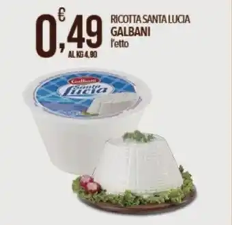 Ricotta Santa Lucia Galbani