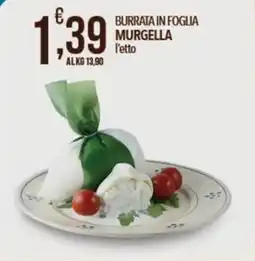 Iper Nonna Isa Burrata in foglia Murgella offerta