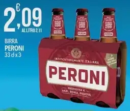 Iper Nonna Isa Birra Peroni offerta