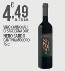 Iper Nonna Isa Vino Cannonau di Sardegna DOC Nero Sardo offerta