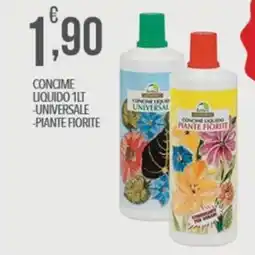 Iper Nonna Isa Concime liquido piante fiorite offerta