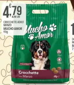 Iper Nonna Isa Crocchette adult con Manzo Mucho Amor offerta