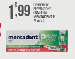 Iper Nonna Isa Dentifricio Mentadent P offerta