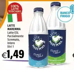 Hurrà Latte Maremma offerta
