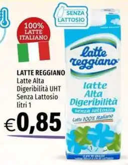 Hurrà Latte Reggiano latte alta offerta