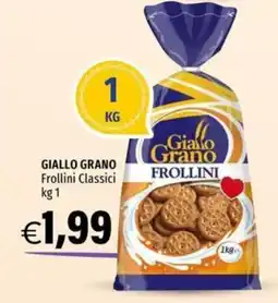 Hurrà Giallo Grano Frollini Classici offerta