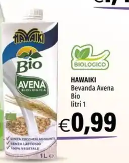 Hurrà Hawaiiki bevanda avena bio offerta