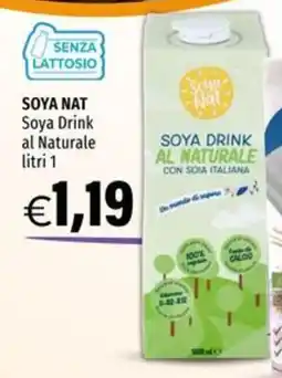 Hurrà Soya Nat Soya Drink al Naturale offerta