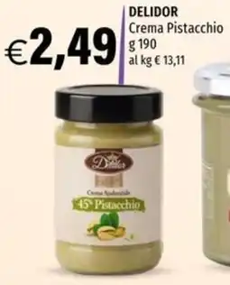 Hurrà Delidor Crema Pistacchio offerta