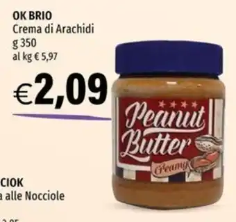 OK BRIO Crema di Arachidi