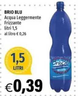 Hurrà Acqua Leggermente Frizzante Brioblu offerta