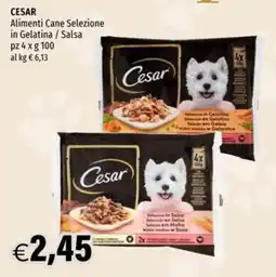Hurrà Cesar Alimenti Cane Selezione offerta