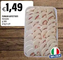 Hurrà Funghi affettati offerta