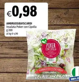 Hurrà Insalata Poker con Cipolla offerta
