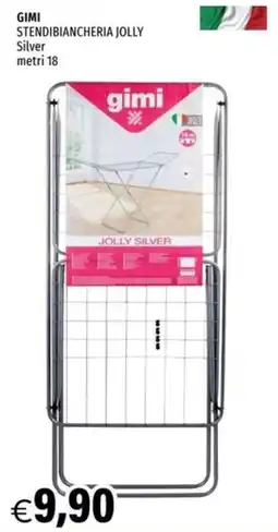Hurrà Gimi stendibiancheria jolly silver offerta