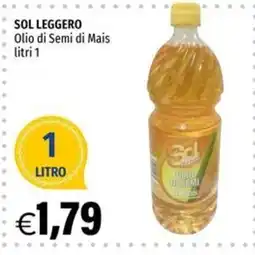 Hurrà Sol Leggero Olio di Semi di Mais offerta