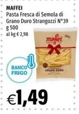 Hurrà Maffei Pasta Fresca di Semola di Grano Duro Strangozzi N°39 offerta
