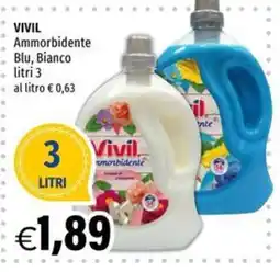 Hurrà Vivil Ammorbidente Blu, Bianco offerta