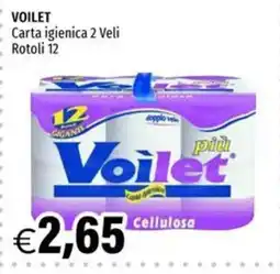 Hurrà Carta igienica Voilet offerta