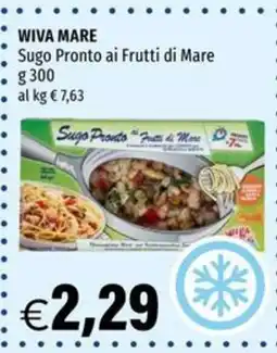 Hurrà Wiva Mare Sugo Pronto ai Frutti di Mare offerta