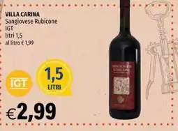 Hurrà Villa Carina Sangiovese Rubicone offerta