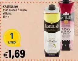 Hurrà Castellino Vino Bianco / Rosso d'Italia offerta