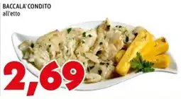 MEGA Baccala' condito offerta