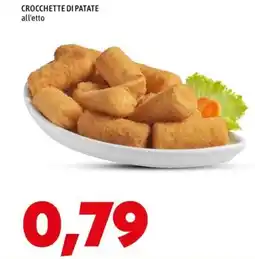 MEGA Crocchette di patate all'etto offerta